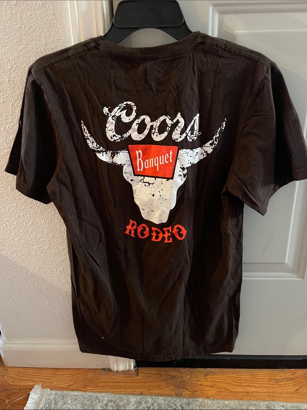 Coors Rodeo Short Sleeve Graphic Tee - Black